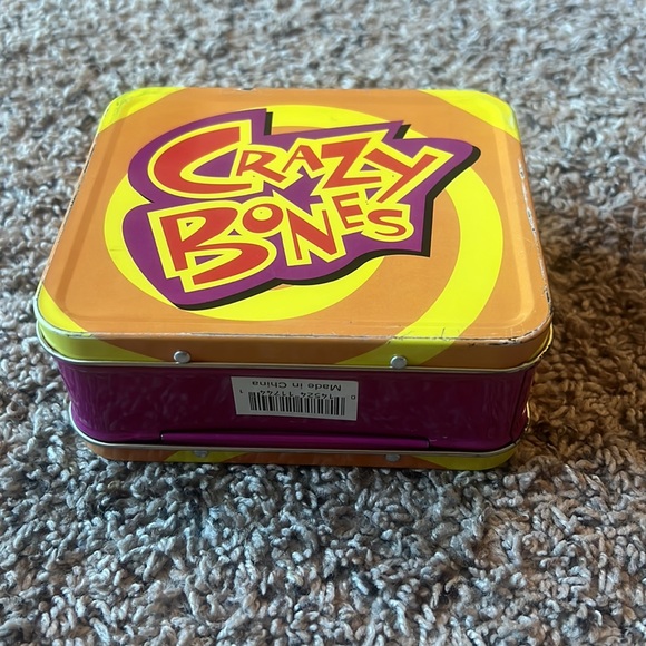 Retro Crazy Bones mini metal lunch box - Picture 4 of 8